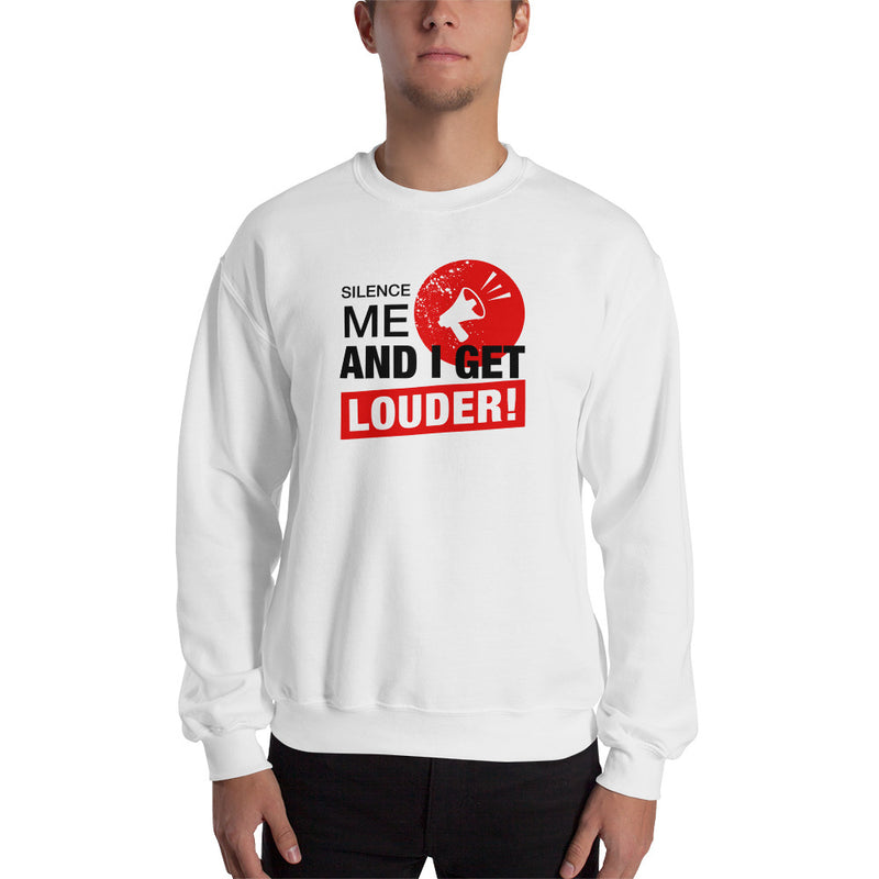 Load image into Gallery viewer, Silence Me And I Get Louder Rebel Unisex Sweatshirt