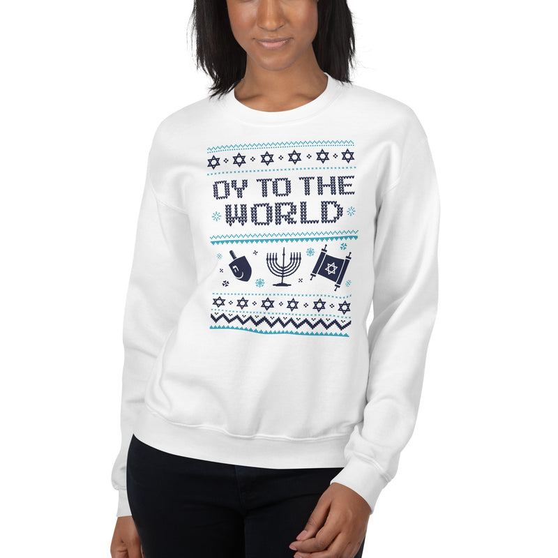 Load image into Gallery viewer, Oy To The World- Unisex Crew Neck