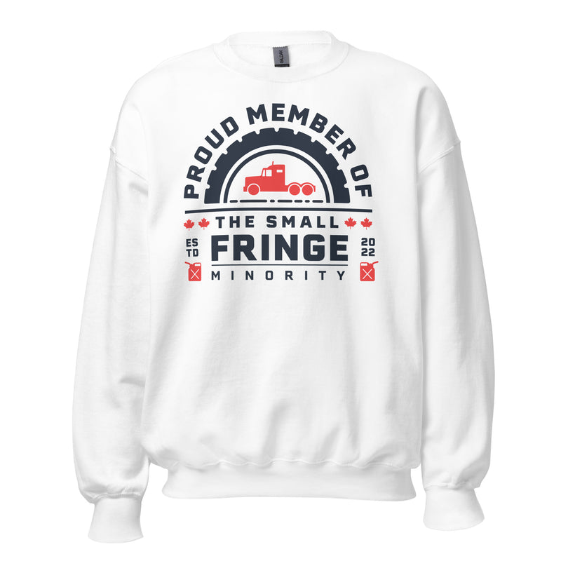 Load image into Gallery viewer, Proud Member of the Small Fringe Minority Unisex Sweatshirt