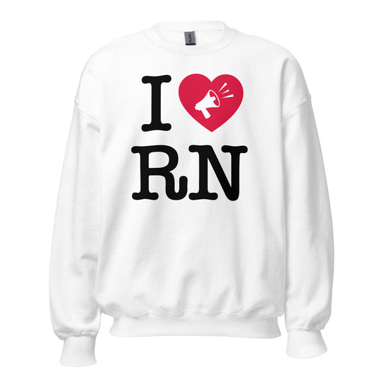 I Heart R.N. Unisex Sweatshirt