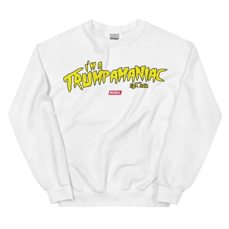 Load image into Gallery viewer, I'm A Trumpamaniac II Unisex Sweatshirt