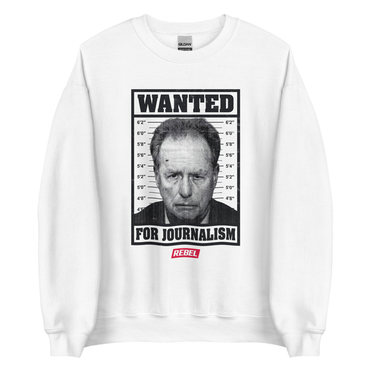 Wanted For Journalism Unisex Sweatshirt