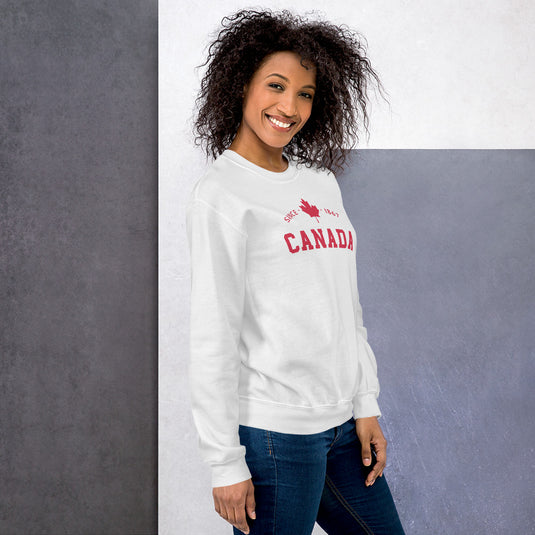 Limited Edition Canada Varsity Unisex Sweatshirt