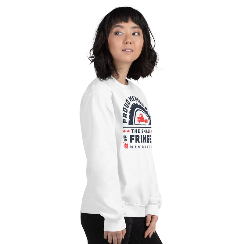 Load image into Gallery viewer, Proud Member of the Small Fringe Minority Unisex Sweatshirt