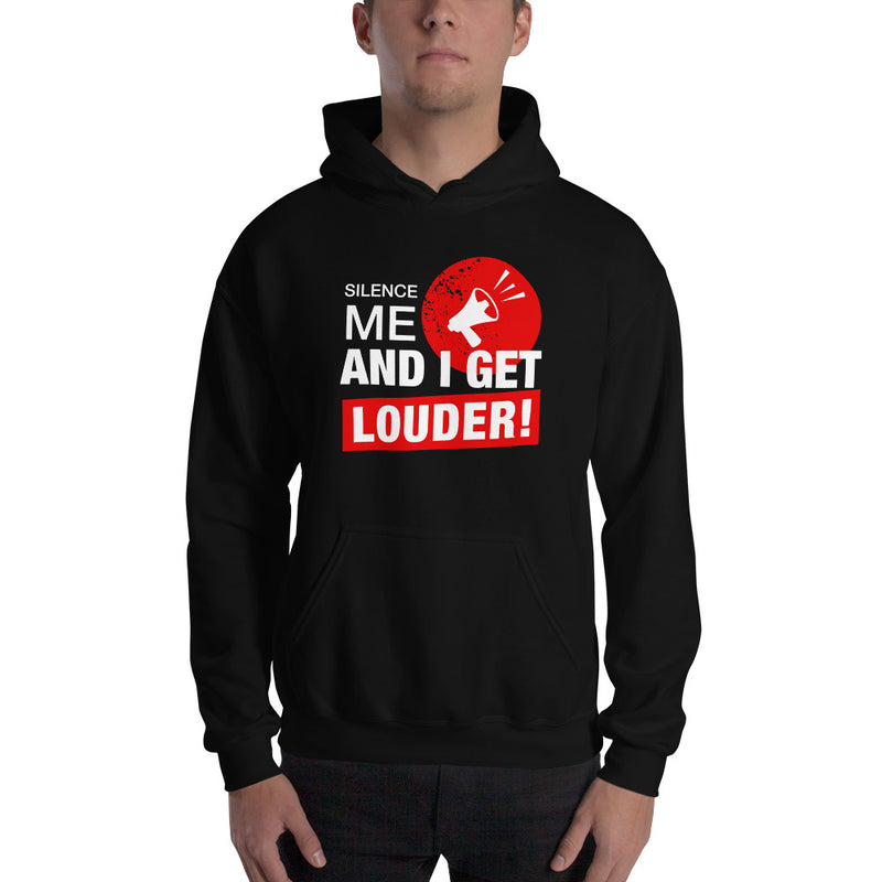 Load image into Gallery viewer, Silence Me And I Get Louder Rebel -Unisex Hoodie