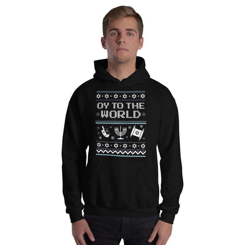 Load image into Gallery viewer, Oy To The World- Unisex Hoodie