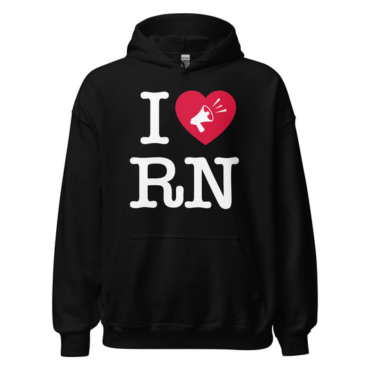 I Heart R.N.- Unisex Hoodie