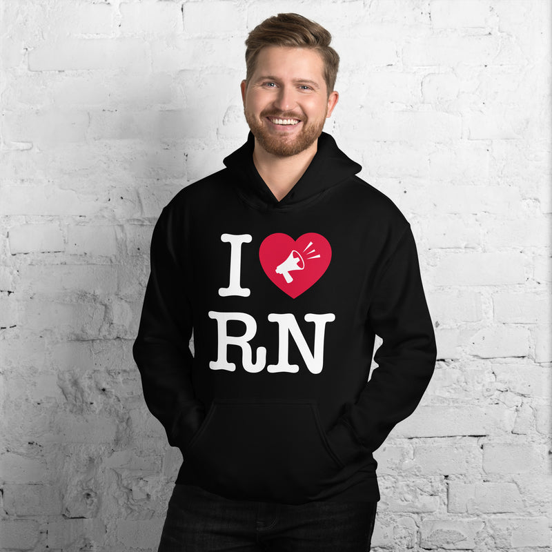 Load image into Gallery viewer, I Heart R.N.- Unisex Hoodie