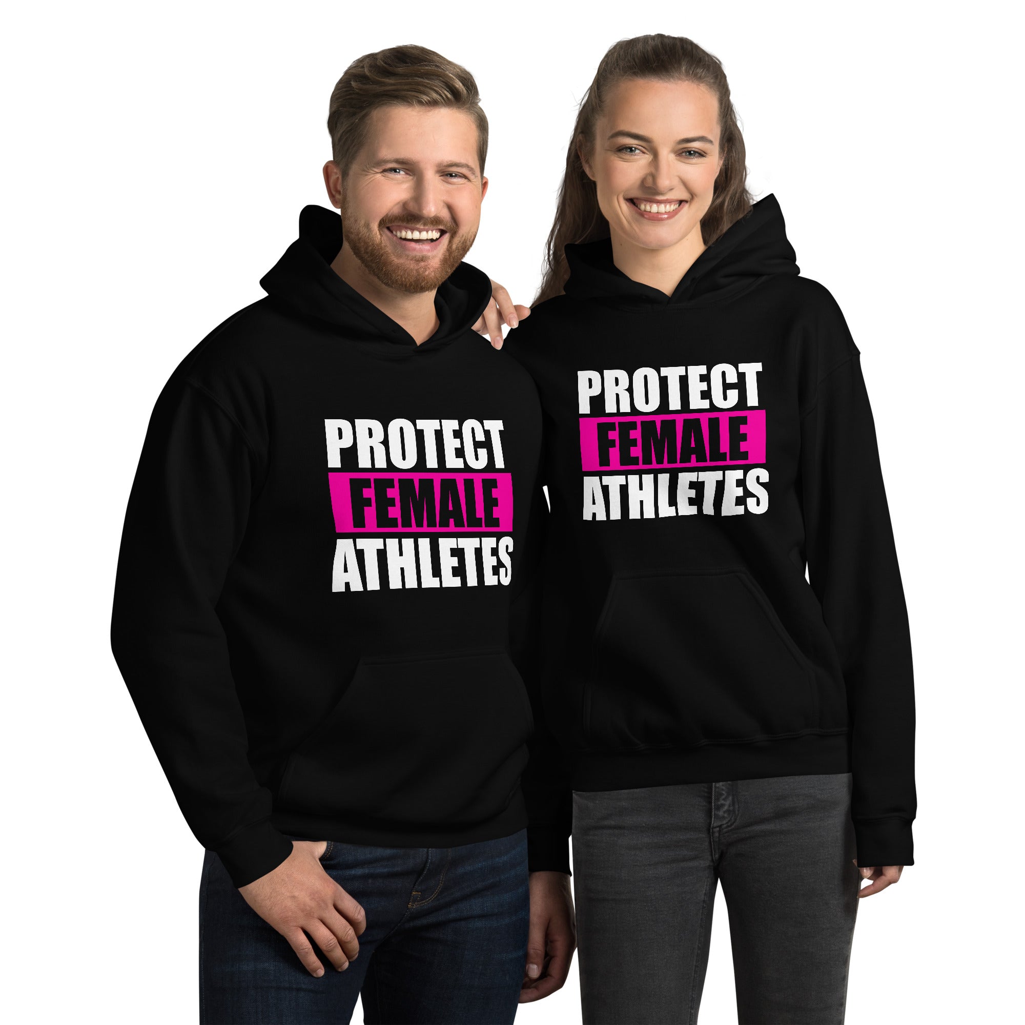 Protect Female Athletes Unisex Hoodie