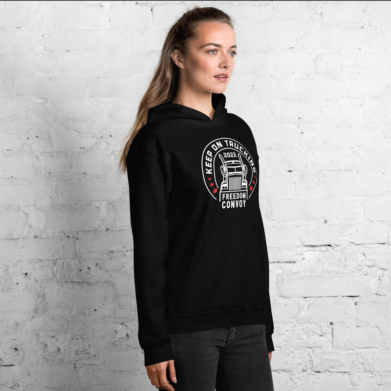 Load image into Gallery viewer, Keep On Trucking-Unisex Hoodie