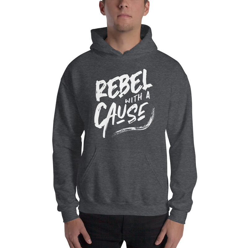 Load image into Gallery viewer, Rebel With A Cause Grunge- Unisex Hoodie