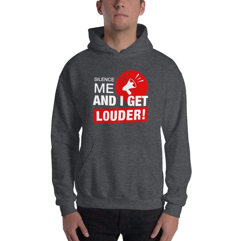 Load image into Gallery viewer, Silence Me And I Get Louder Rebel -Unisex Hoodie