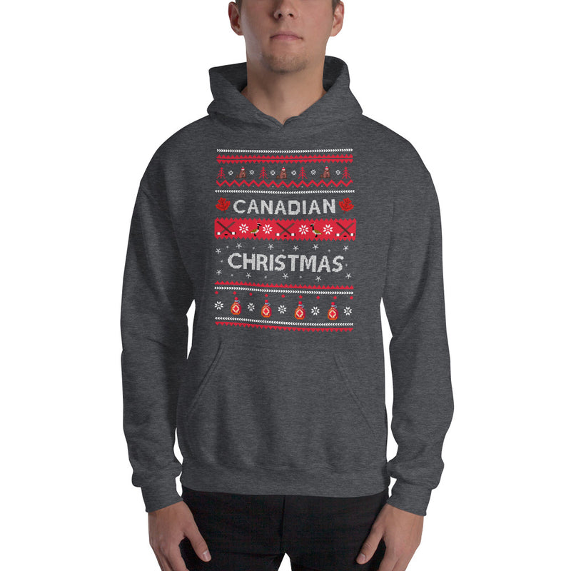 Load image into Gallery viewer, Canadian Christmas Unisex Hoodie