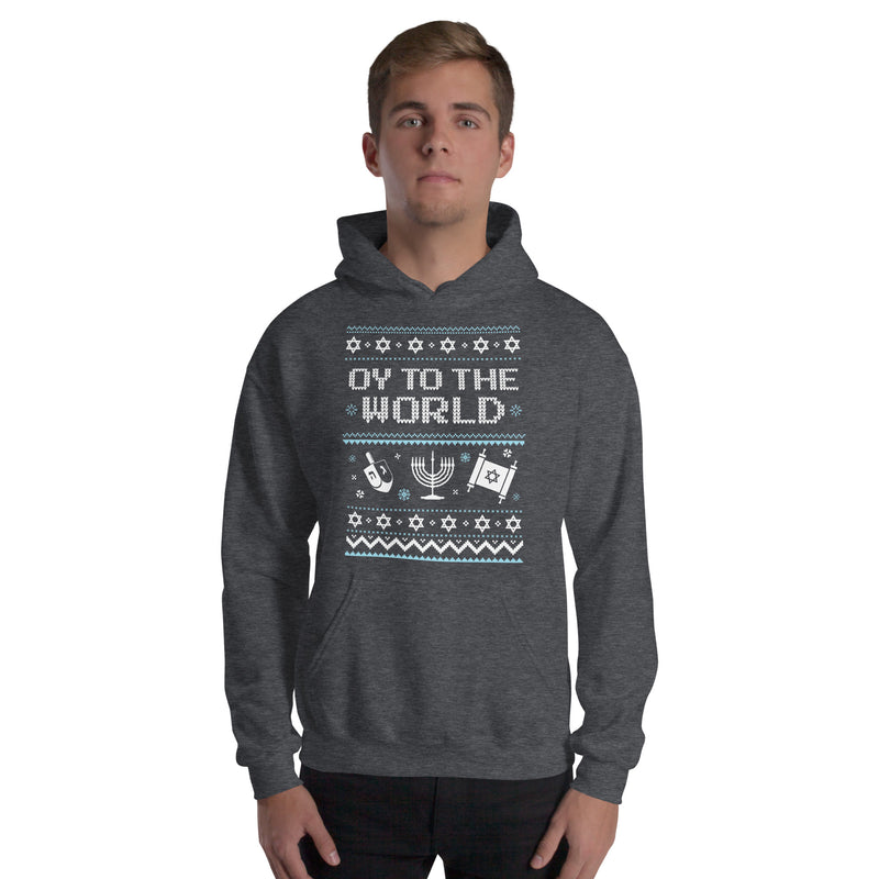 Load image into Gallery viewer, Oy To The World- Unisex Hoodie
