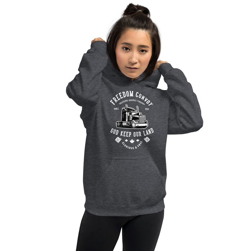Load image into Gallery viewer, Trucking Against Tyranny- Unisex Hoodie
