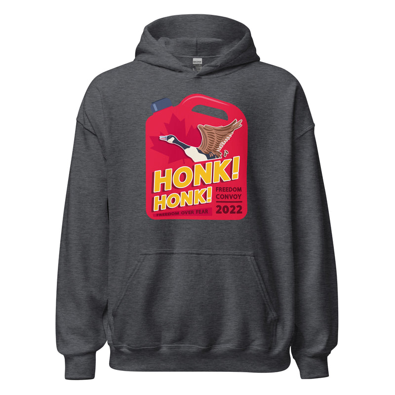 Load image into Gallery viewer, Honk! Honk! Jerrycan Goose- Unisex Hoodie