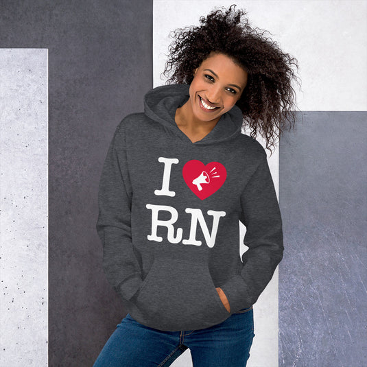 I Heart R.N.- Unisex Hoodie