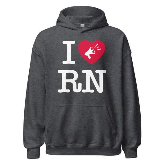 I Heart R.N.- Unisex Hoodie