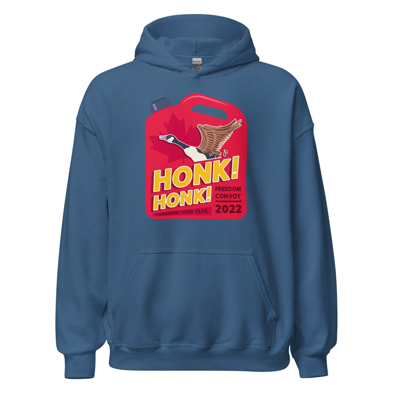 Load image into Gallery viewer, Honk! Honk! Jerrycan Goose- Unisex Hoodie