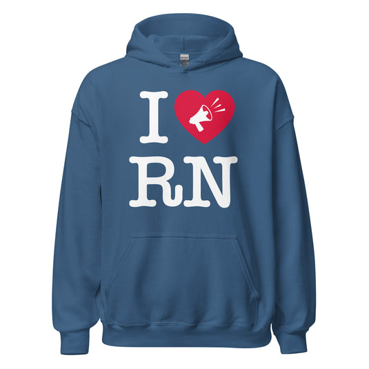 I Heart R.N.- Unisex Hoodie