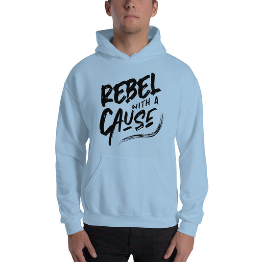 Rebel With A Cause Grunge- Unisex Hoodie