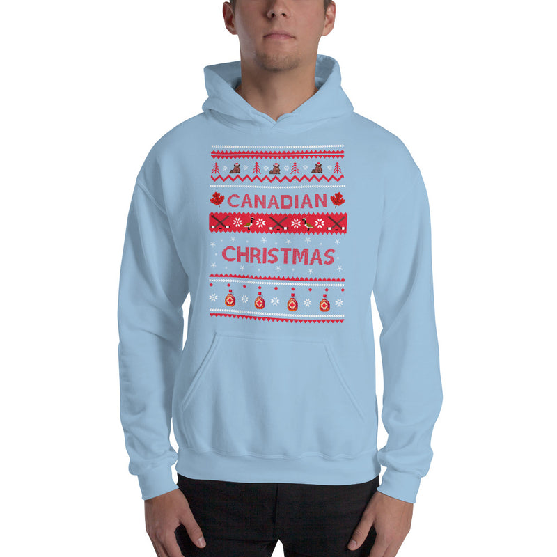 Load image into Gallery viewer, Canadian Christmas Unisex Hoodie