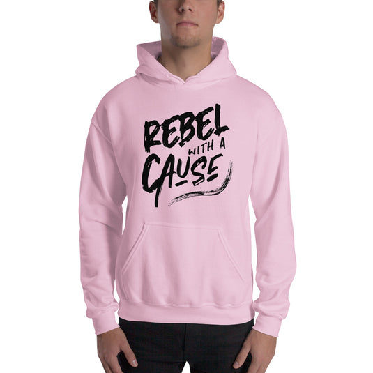 Rebel With A Cause Grunge- Unisex Hoodie