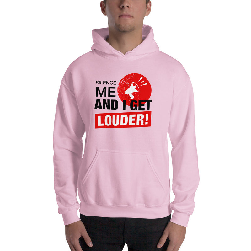 Load image into Gallery viewer, Silence Me And I Get Louder Rebel -Unisex Hoodie