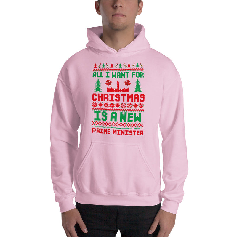 Load image into Gallery viewer, All I Want For Christmas Is A New Prime Minister Unisex Hoodie