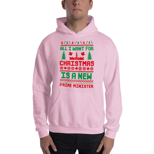 All I Want For Christmas Is A New Prime Minister Unisex Hoodie