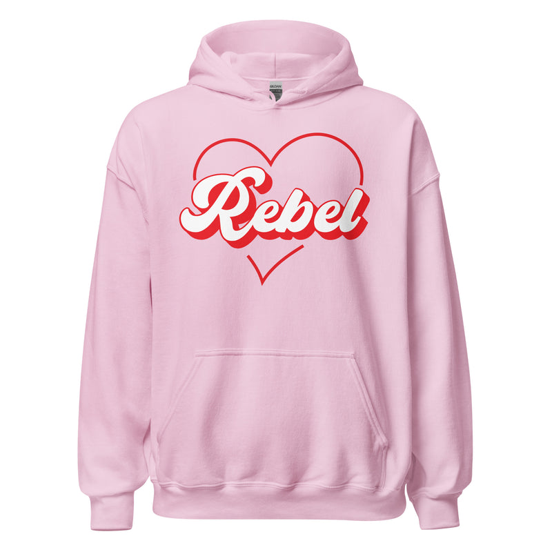 Load image into Gallery viewer, Rebel At Heart- Unisex Hoodie