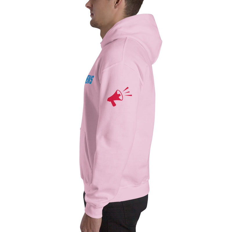 Load image into Gallery viewer, Rebel Typography Logo- Unisex Hoodie