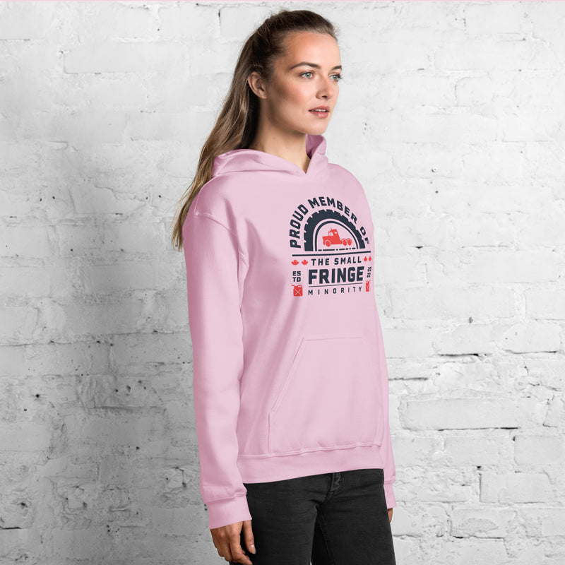 Load image into Gallery viewer, Proud Member of the Small Fringe Minority-Unisex Hoodie