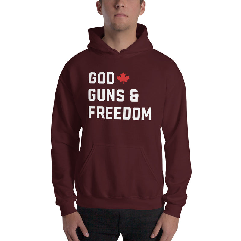 Load image into Gallery viewer, God, Guns & Freedom Canada- Unisex Hoodie
