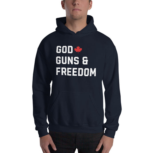 God, Guns & Freedom Canada- Unisex Hoodie