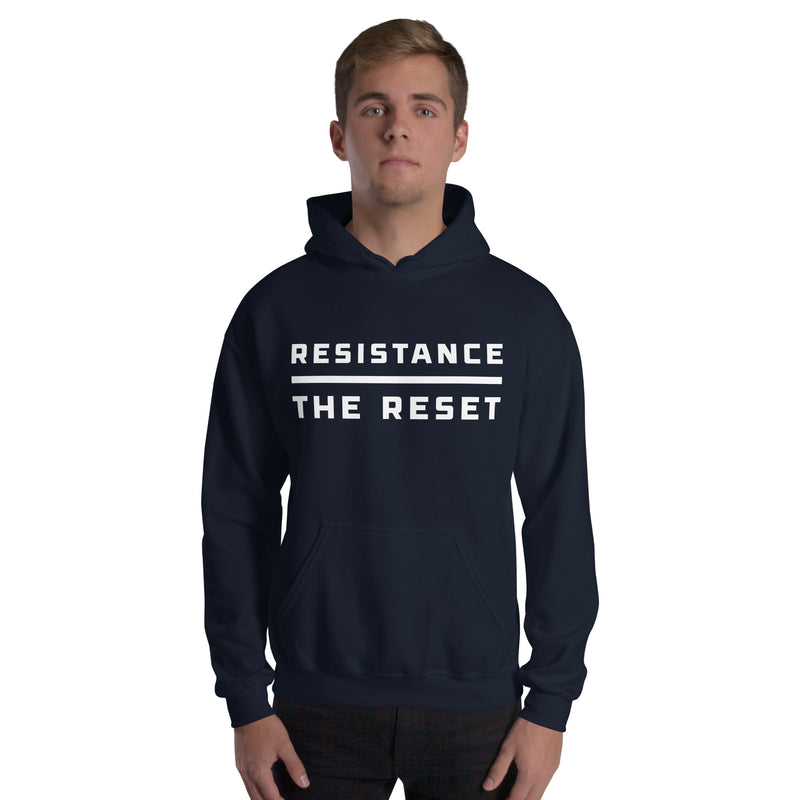 Load image into Gallery viewer, Resistance Over The Reset- Unisex Hoodie