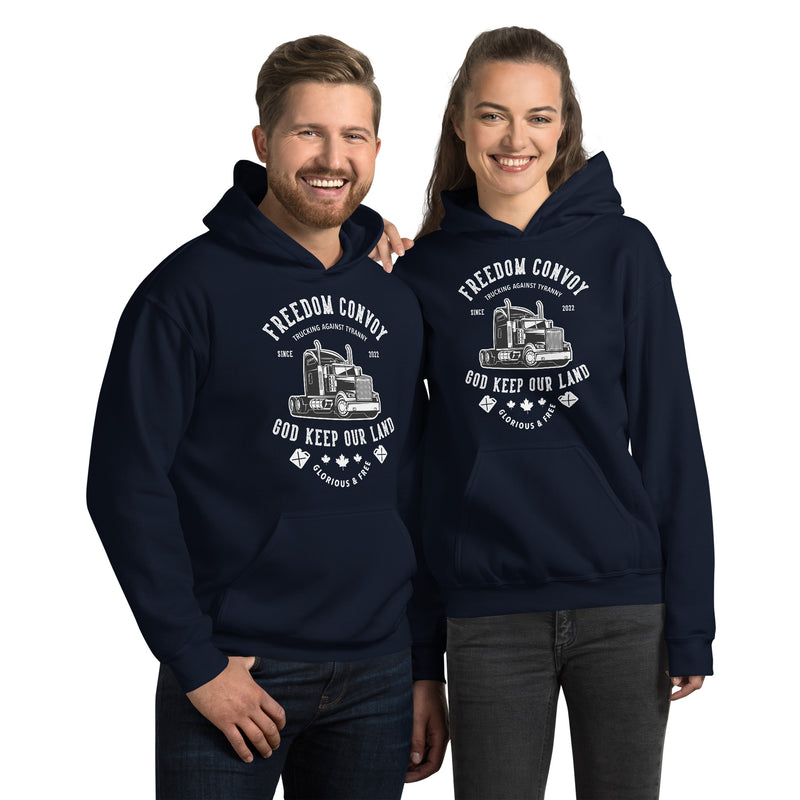 Load image into Gallery viewer, Trucking Against Tyranny- Unisex Hoodie