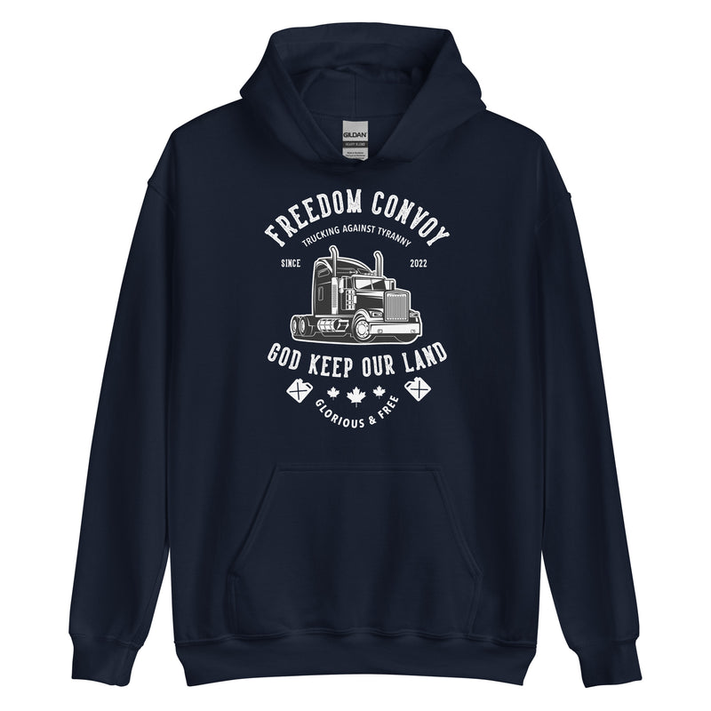 Load image into Gallery viewer, Trucking Against Tyranny- Unisex Hoodie