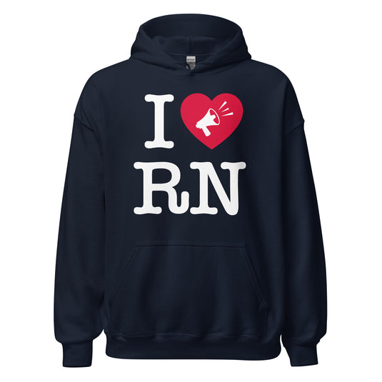 I Heart R.N.- Unisex Hoodie