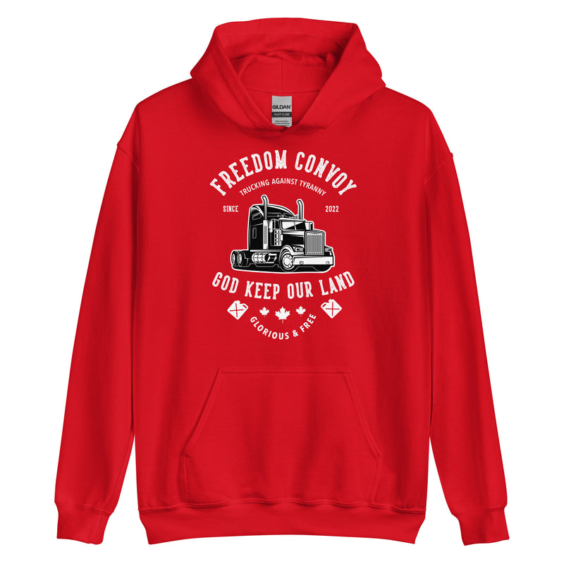 Load image into Gallery viewer, Trucking Against Tyranny- Unisex Hoodie