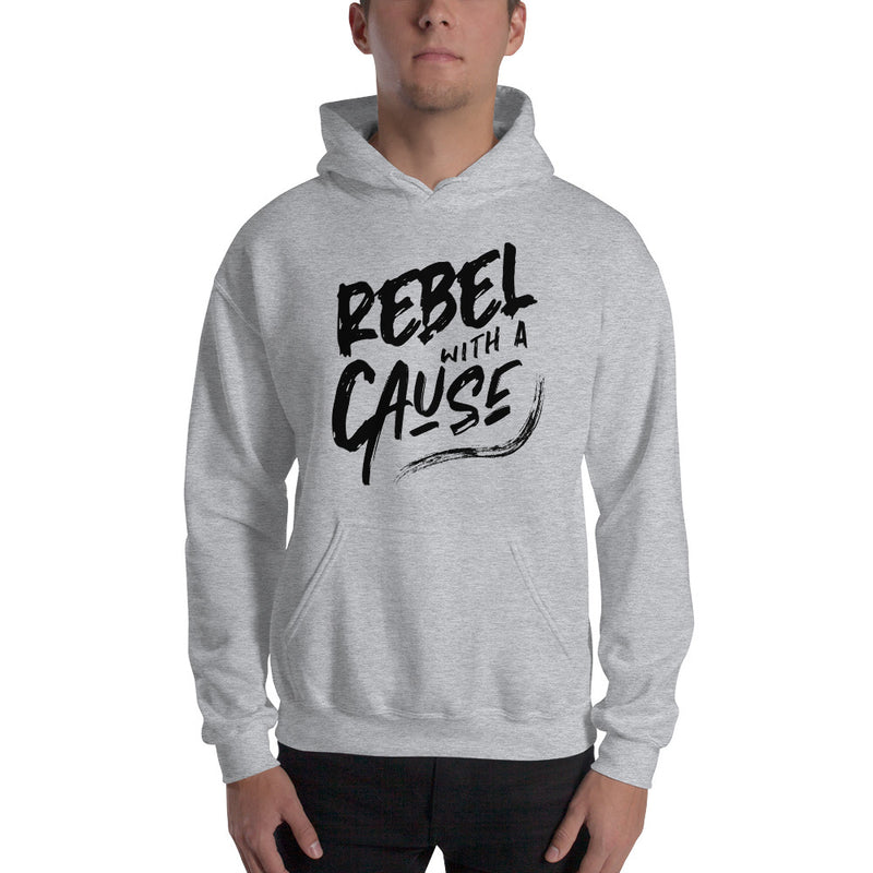 Load image into Gallery viewer, Rebel With A Cause Grunge- Unisex Hoodie
