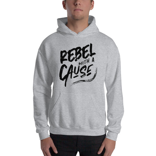 Rebel With A Cause Grunge- Unisex Hoodie