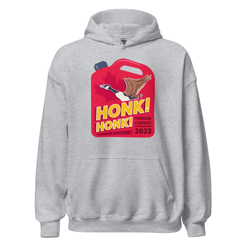 Load image into Gallery viewer, Honk! Honk! Jerrycan Goose- Unisex Hoodie