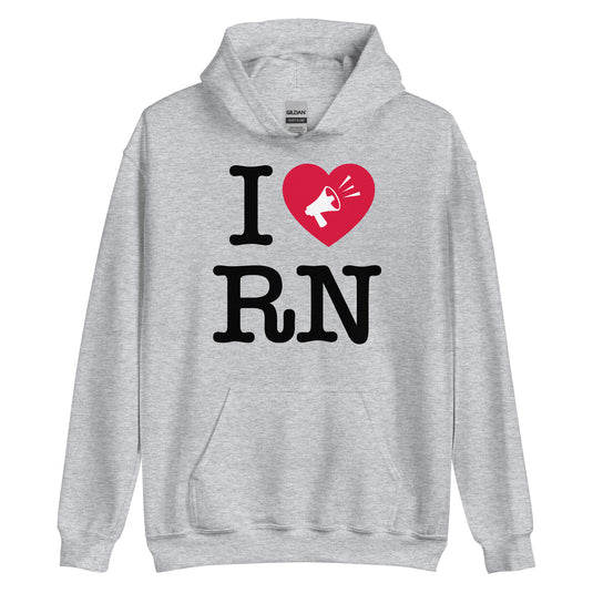 I Heart R.N.- Unisex Hoodie