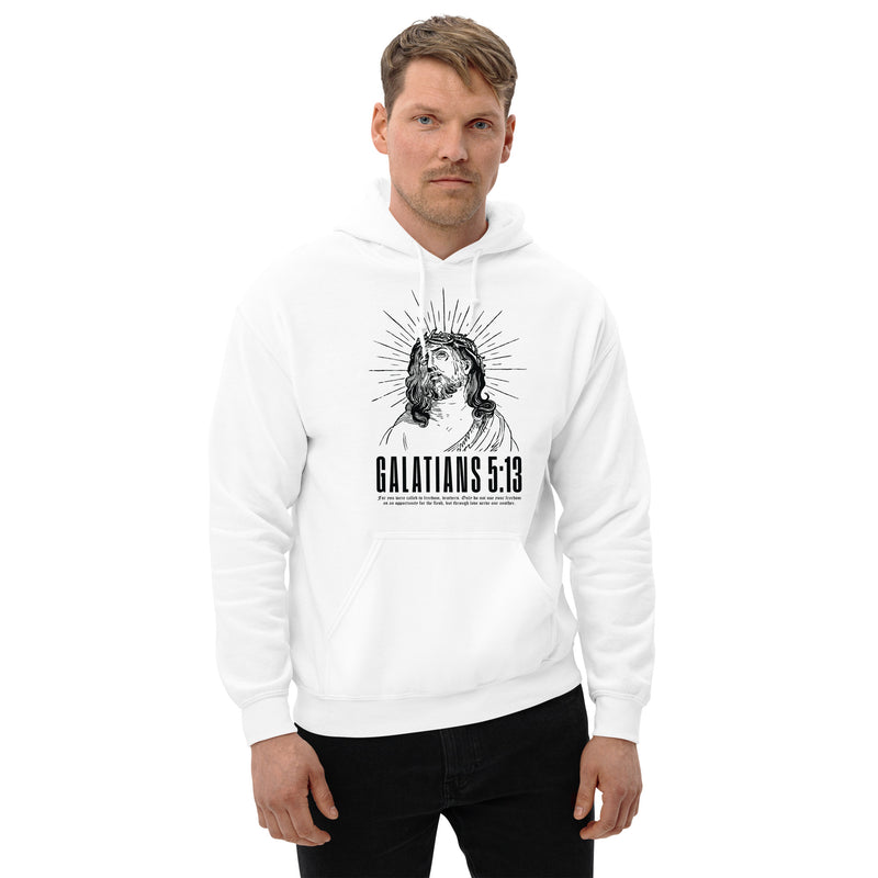 Load image into Gallery viewer, Galatians 5:13 - Unisex Hoodie