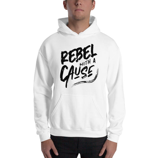Rebel With A Cause Grunge- Unisex Hoodie