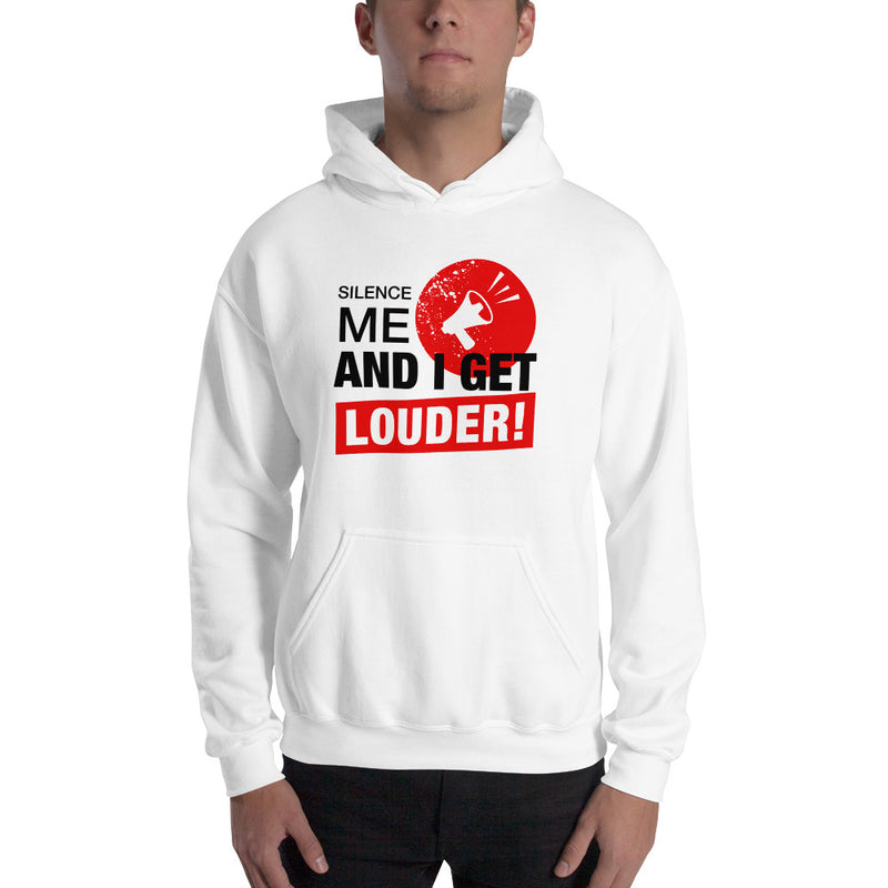 Load image into Gallery viewer, Silence Me And I Get Louder Rebel -Unisex Hoodie