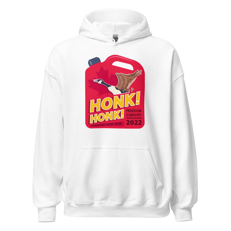Load image into Gallery viewer, Honk! Honk! Jerrycan Goose- Unisex Hoodie