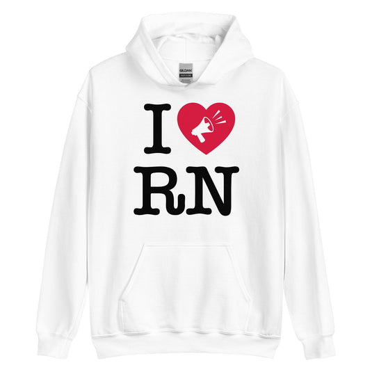 I Heart R.N.- Unisex Hoodie