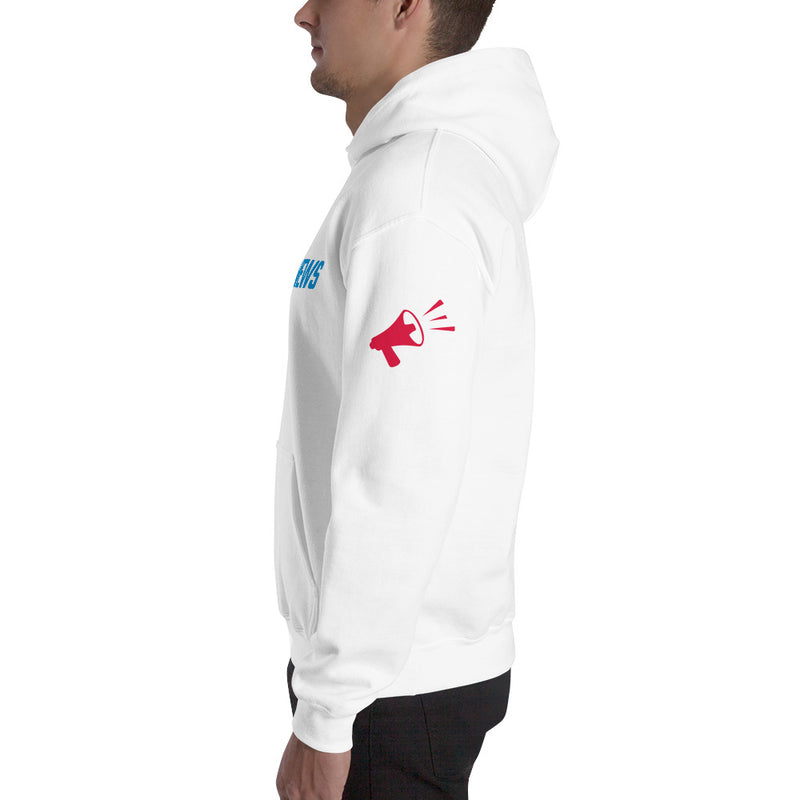 Load image into Gallery viewer, Rebel Typography Logo- Unisex Hoodie